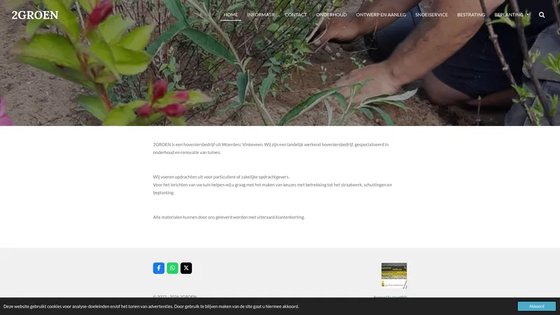 Website van 2GROEN