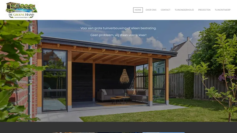 Website van Allround Handyman
