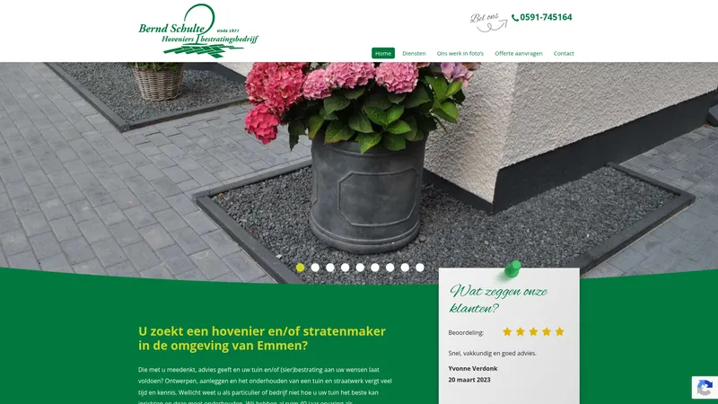 Website van Bernd Schulte
