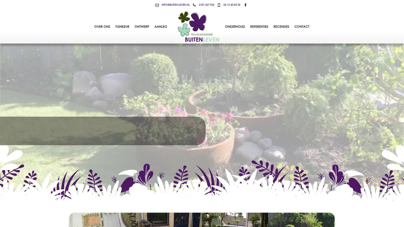 Website van Buitenleven