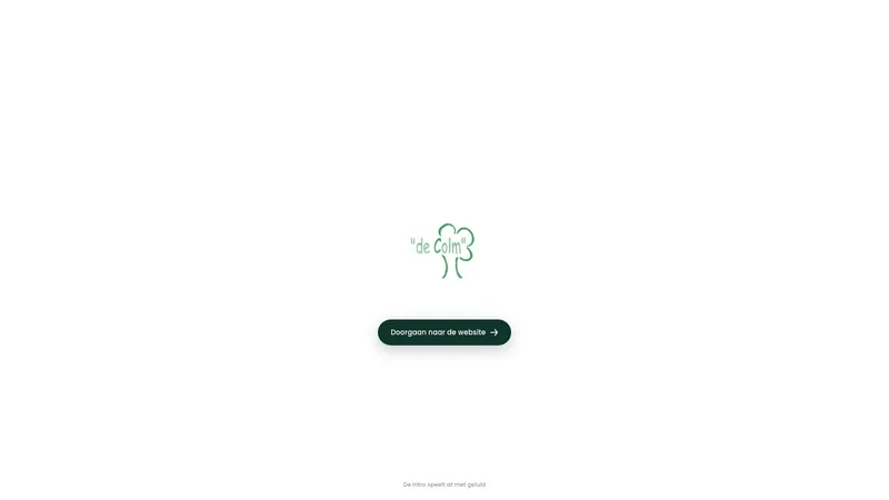Website van De Colm