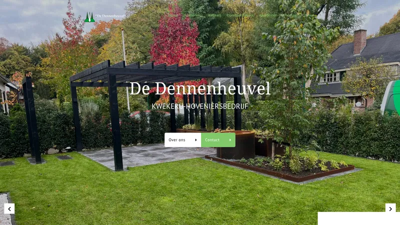 Website van De Dennenheuvel