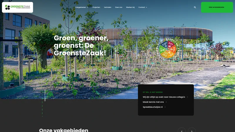 Website van De GroensteZaak