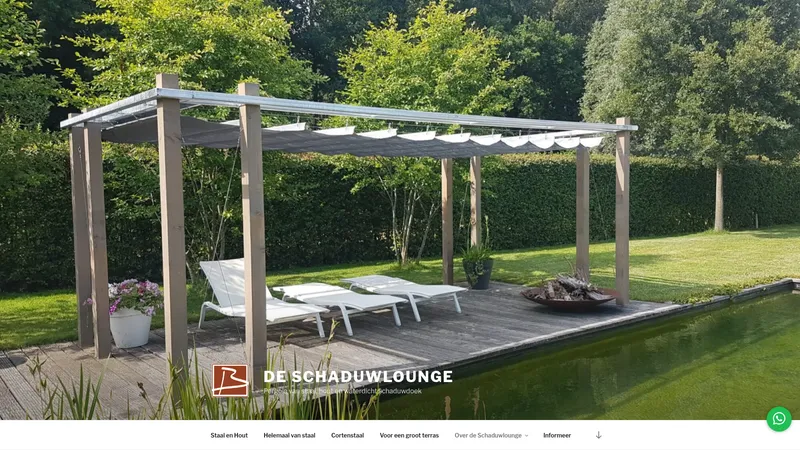 Website van De Schaduwlounge
