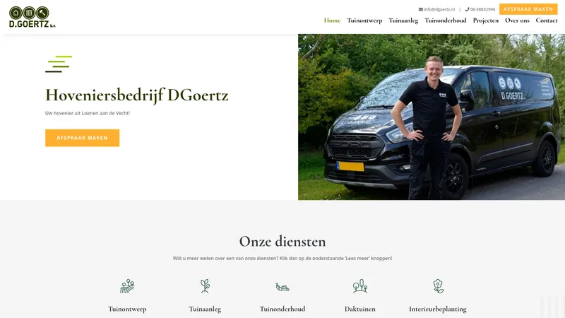 Website van DGoertz