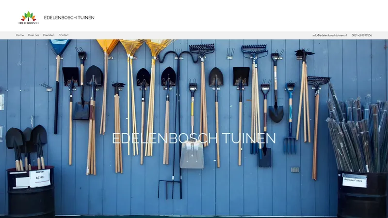 Website van Edelenbosh Tuinen