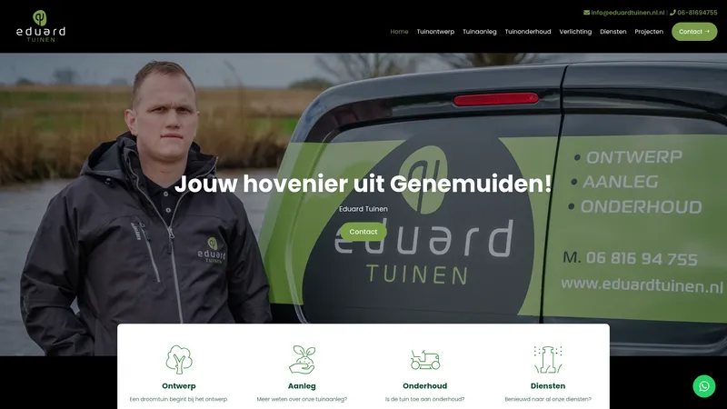Website van Eduard Tuinen