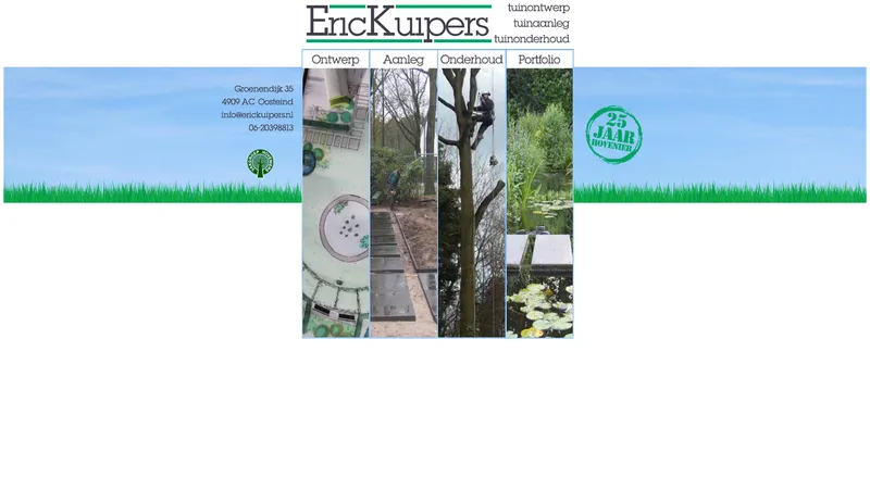 Website van Erik Kuipers Hoveniers