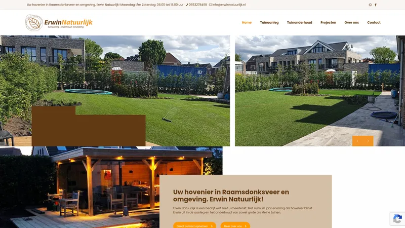Website van Erwin Natuurlijk