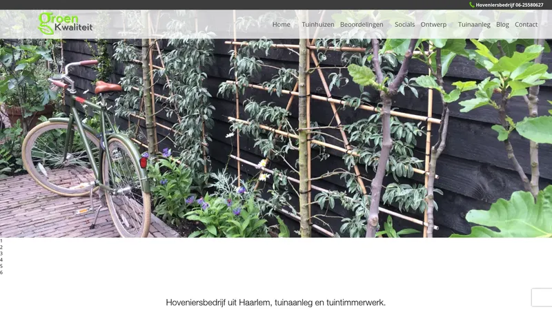 Website van Groen Kwaliteit