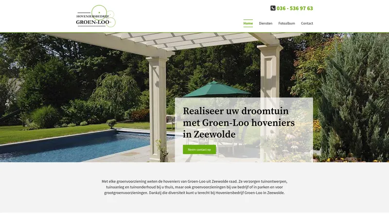 Website van Groen-loozeewolde
