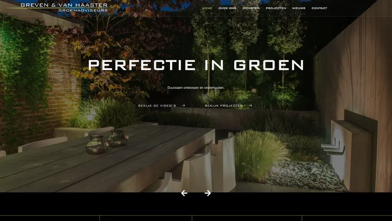 Website van Groenadviseurs Co