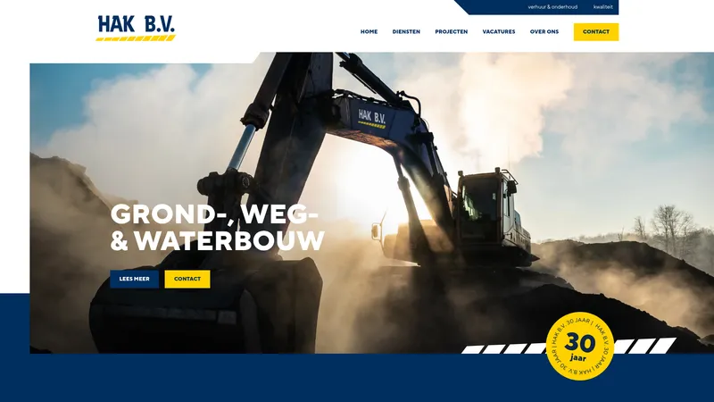Website van Hakbv