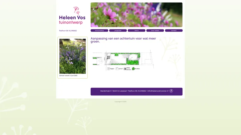 Website van Heleen Vos