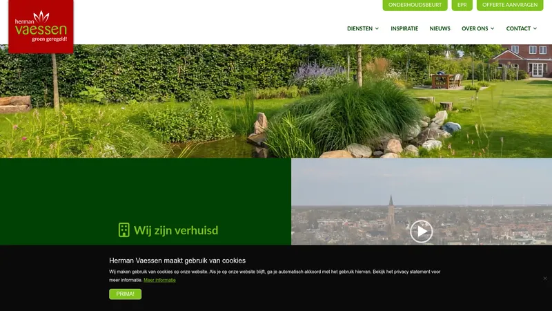 Website van Herman Vaessen