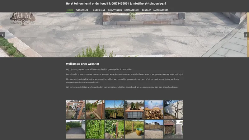 Website van horst-tuinaanleg