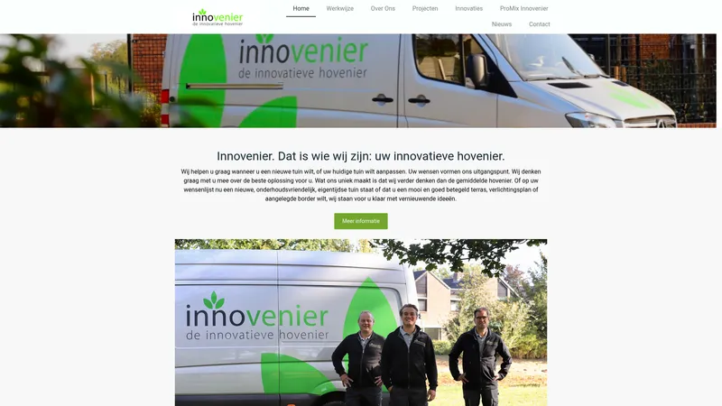 Website van Innovenier