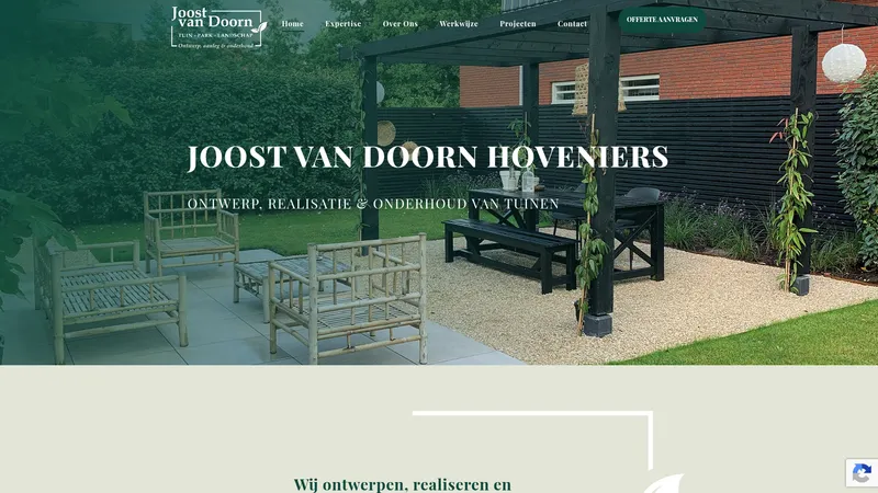 Website van Joostvandoorn