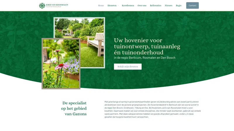 Website van Joris van Roosmalen