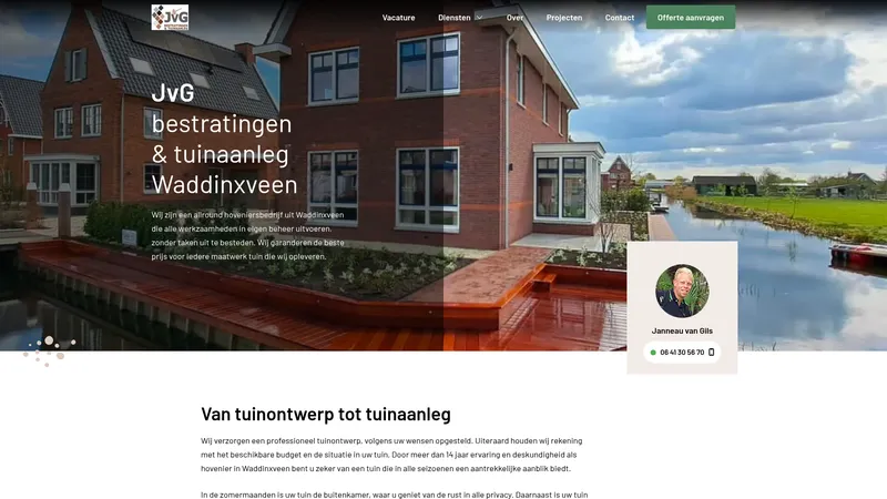 Website van JvGBestratingen