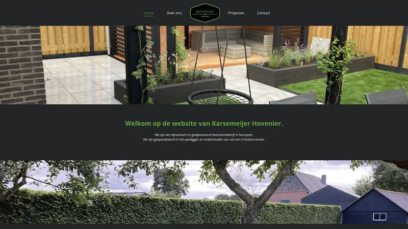Website van Karsemeijer Hovenier