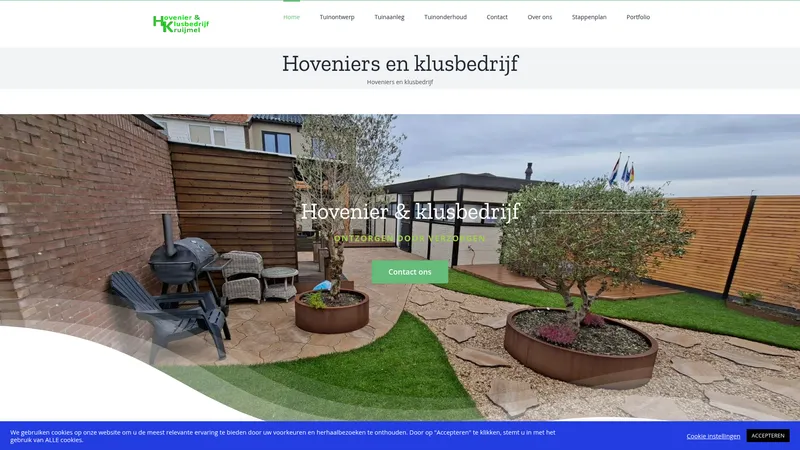 Website van Kruijmel Hoveniers