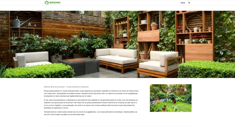 Website van M Bruisschaart