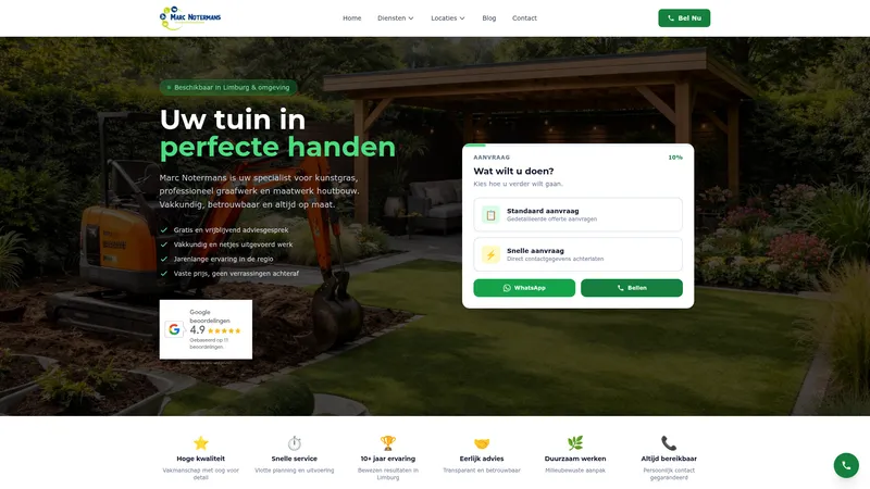 Website van Marc Notermans