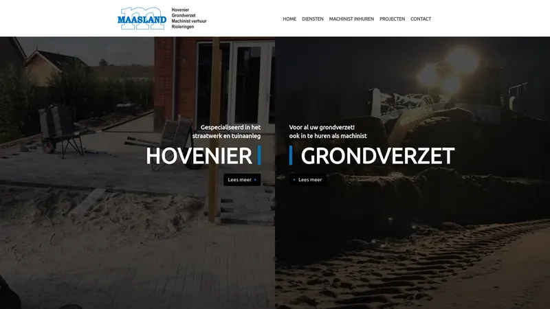 Website van MMaasland