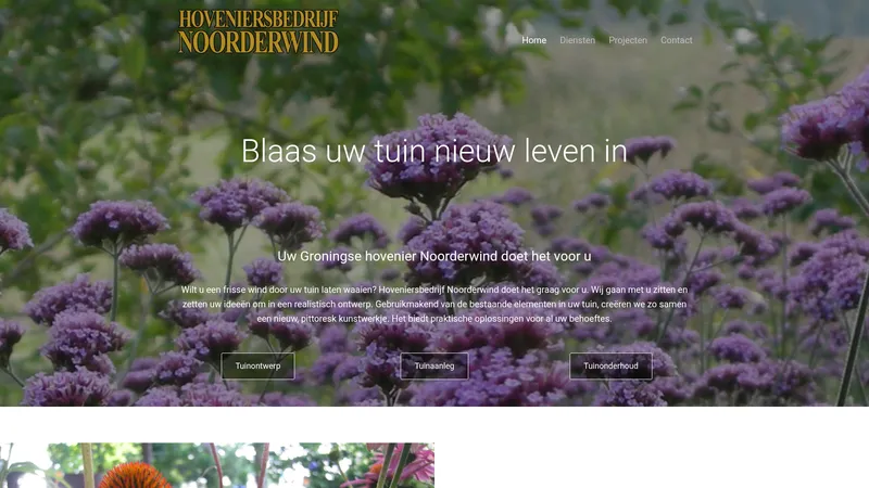 Website van Noorderwind