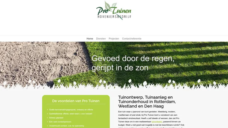 Website van ProTuinen