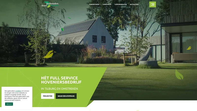 Website van RVO Hovenier