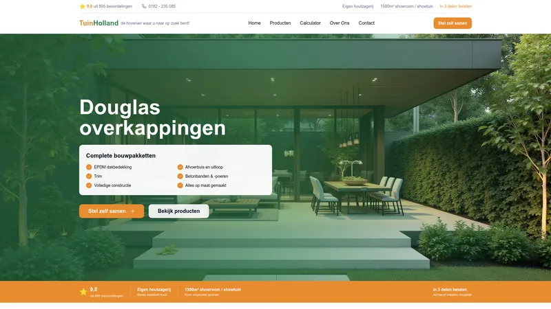 Website van TuinHolland