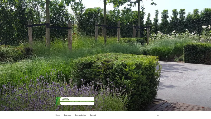 Website van Tuinzorg de Graaf