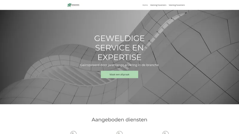 Website van Veeninghoveniers