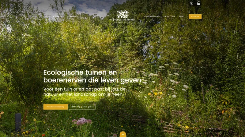 Website van WijnandSmitTuinen